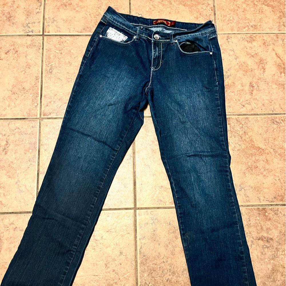 Women’s western decorative jeans